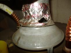 Home Inspection Centennial CO - Hole In Water Heater Exhaust